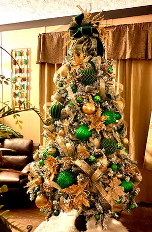 Emerald Green Christmas Tree